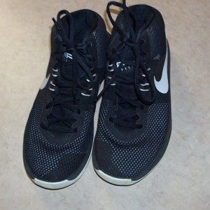 Womans Nike Air Precision High Top Basketball Shoes~~Black~~7.5